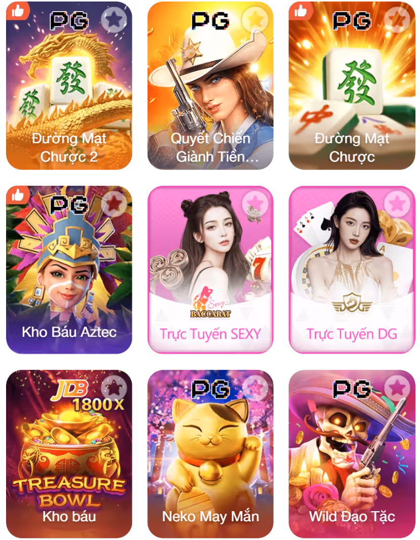 Các trò chơi hot tại 88XX07
